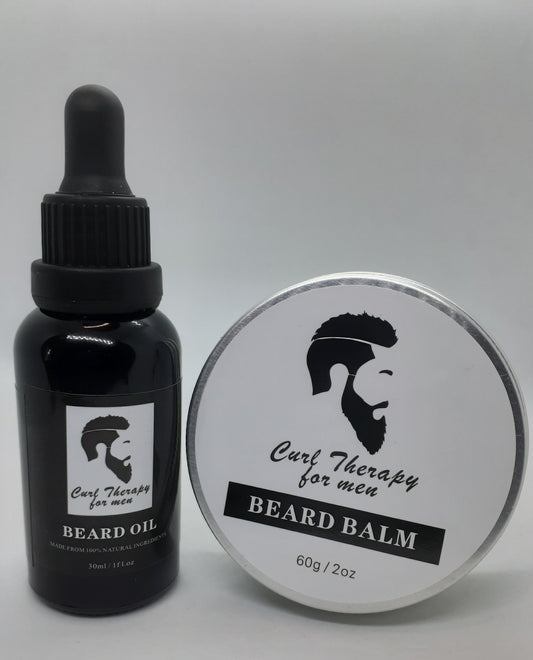 Curl Therapy For Men Beard Bundle